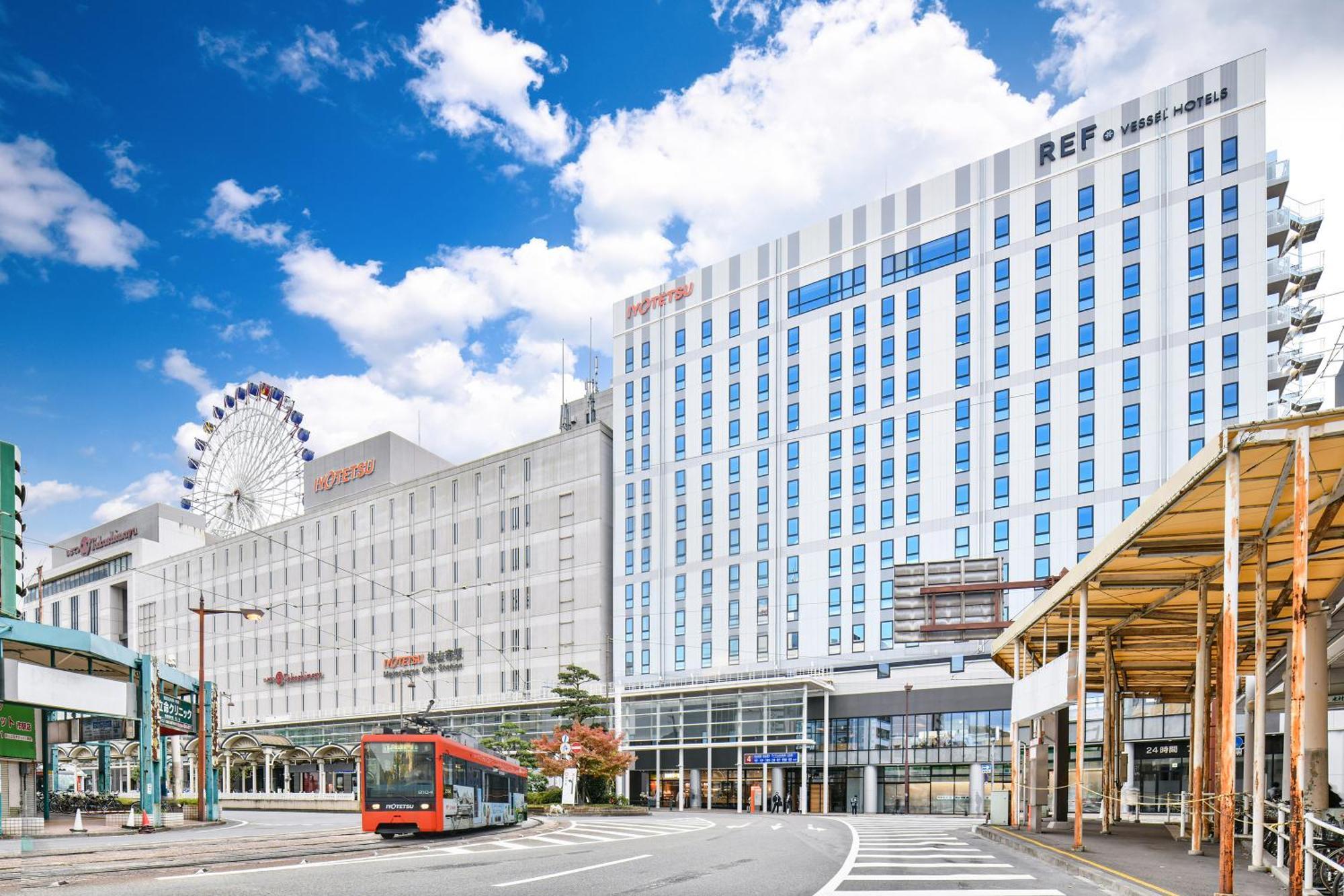 Ref Matsuyama City Station By Vessel Hotels Matsuyama (Ehime) Exterior foto